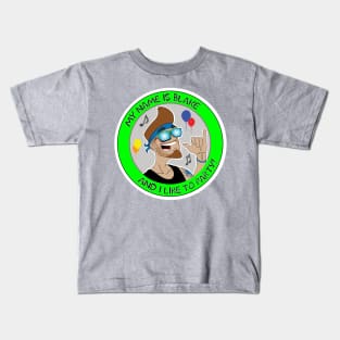 My name is Blake and I like to Party Kids T-Shirt